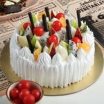 Tropical Fruit Fantasy Cake