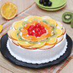 Mango Fruit Delight Cake