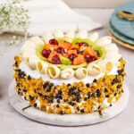 Nutty Fruit Crunch Cake