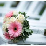 White Rose & Pink Gerbera Arrangement