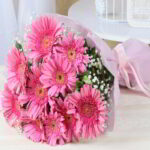 Bright Yellow Gerbera Bunch
