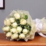 White Roses Fresh Bunch