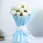 Elegant White Roses