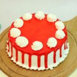 Pearl Cream Velvet Cake