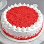 Fluffy Cream Red Velvet Cake