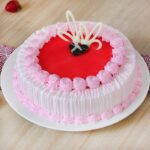 Cherry Swirl Round Cake