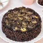 Gold Foil Truffle Cake