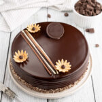 Classic Truffle Mirror Cake