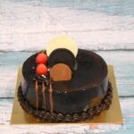 Truffle Cherry Bomb Cake
