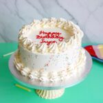 Crown Celebration Vanilla Cake